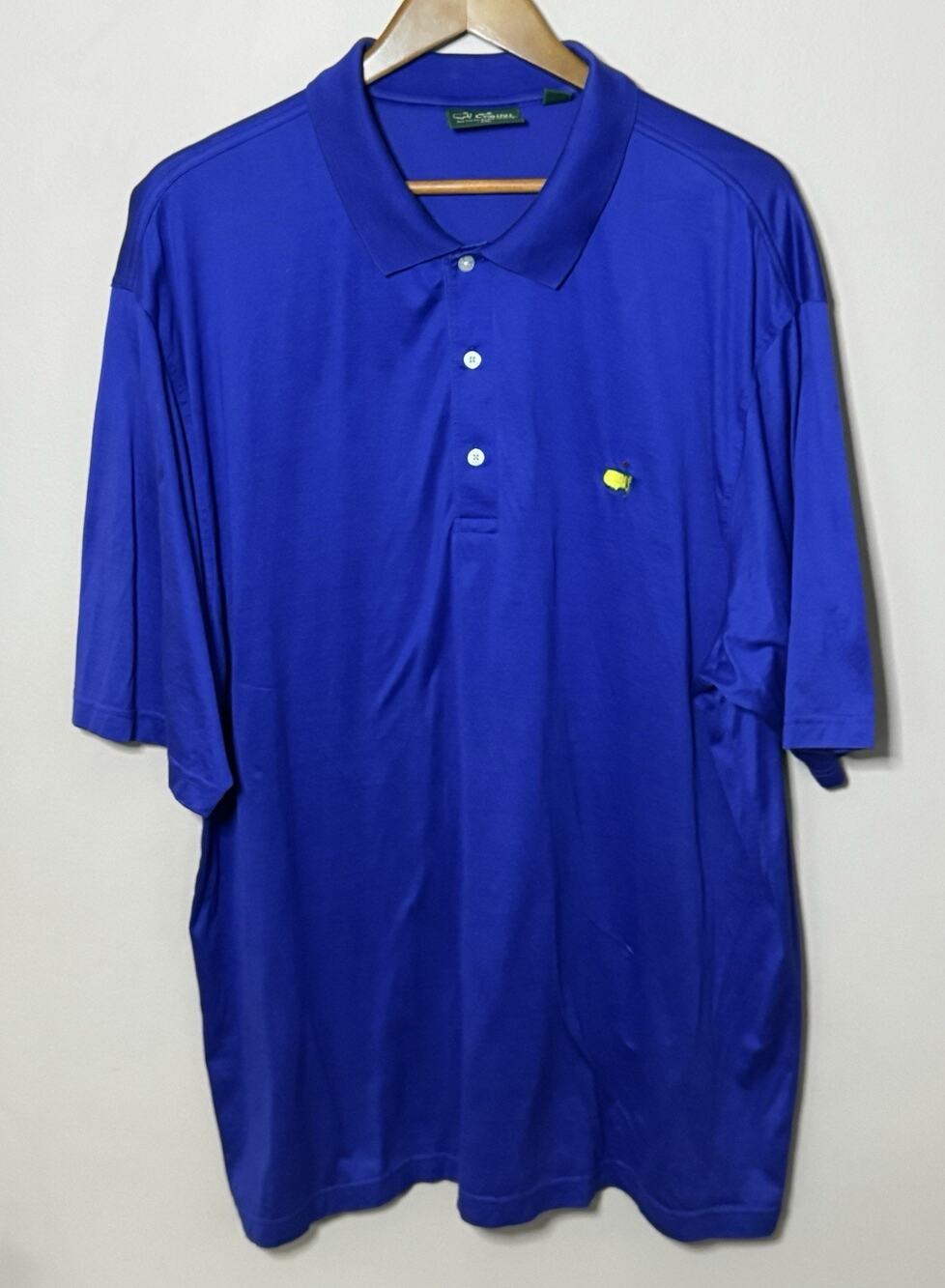 Amen Corner Masters Golf Blue Polo 2XL